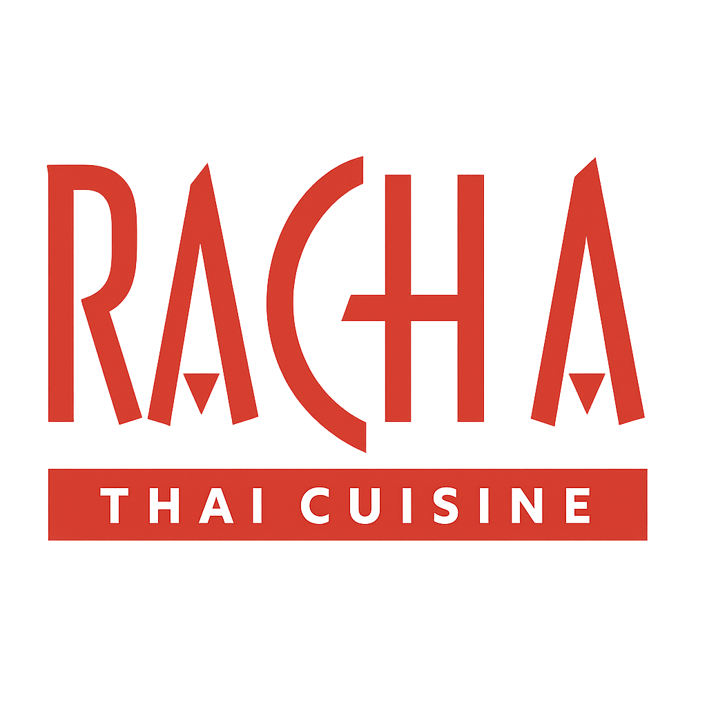Racha Thai Cuisine Woodinville storefront and logo